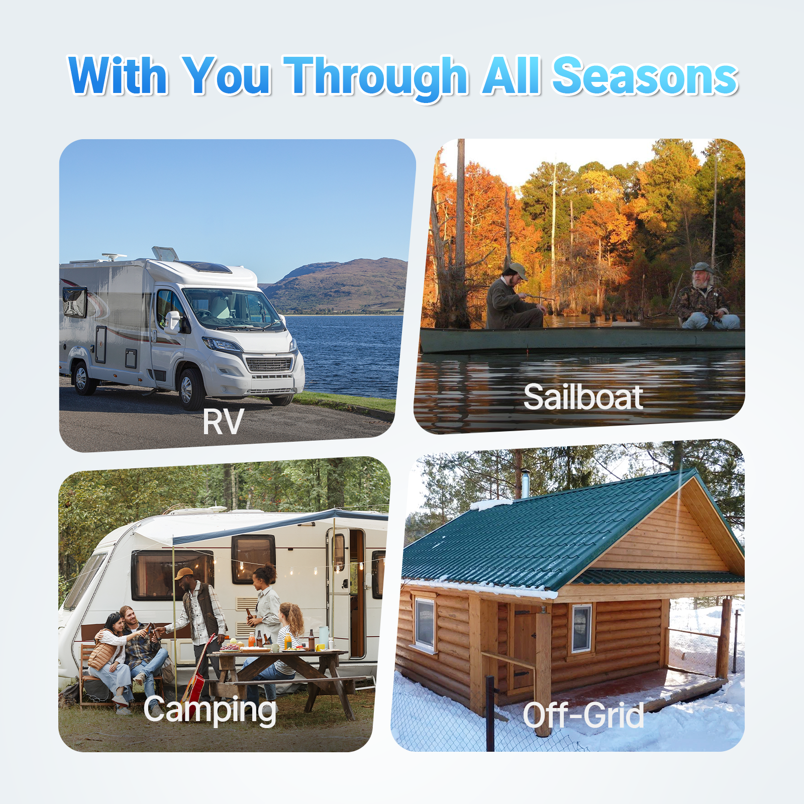 12V 100Ah Bluetooth LiFePO4 Lithium Battery App Real Time Monitoring for RV Boat