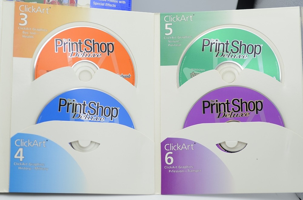The Print Shop Deluxe Version 6 Windows 95 CD-ROM