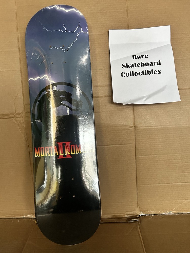 RARE Mortal Kombat 2 Skateboard Deck