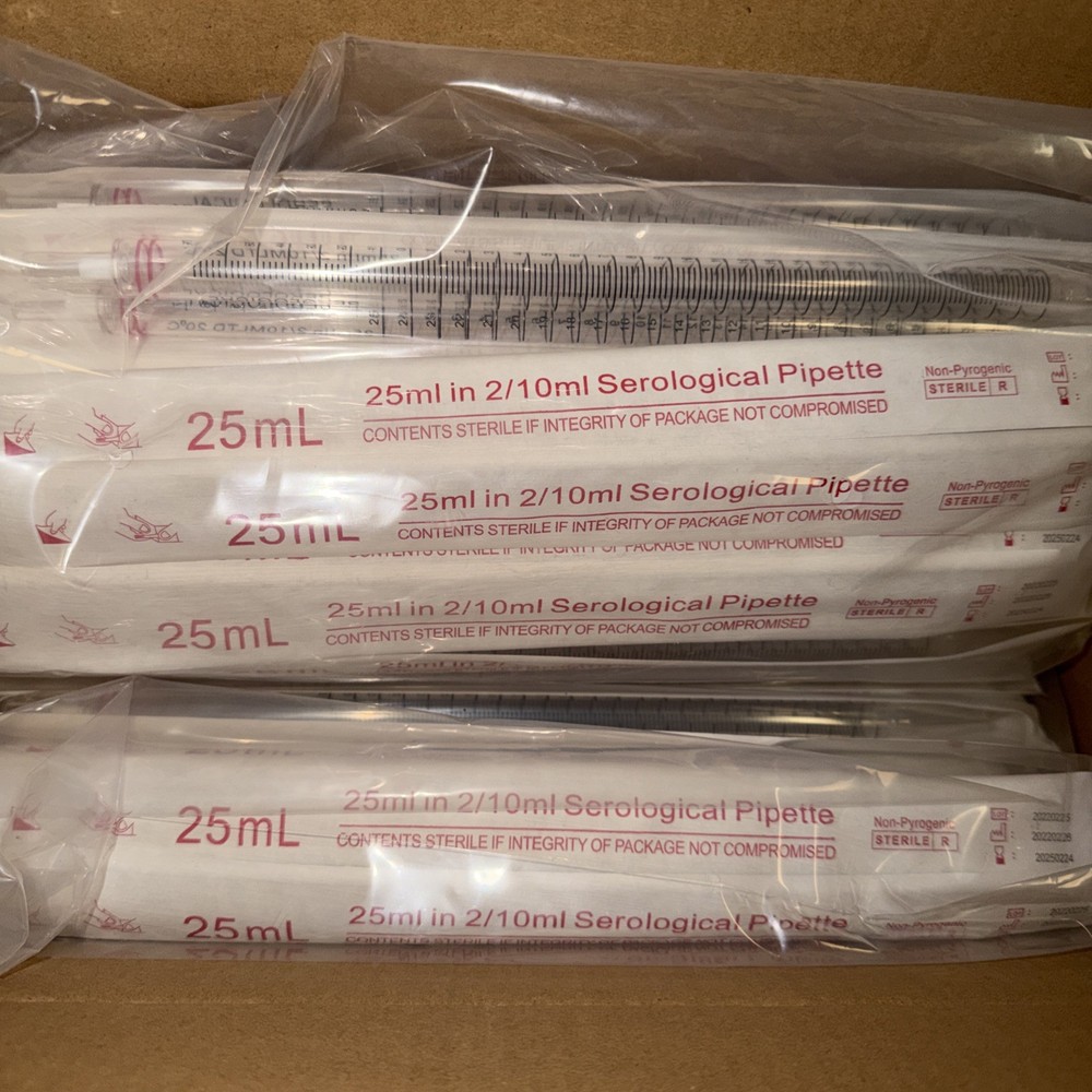 25ml serological pipette (200 Count)