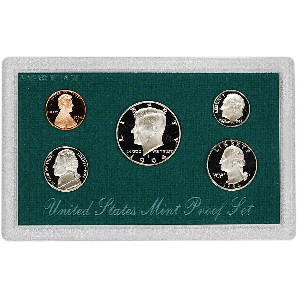 1994 Clad Proof Set U.S. Mint Original Government Packaging