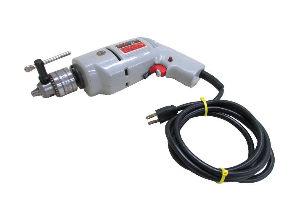 VINTAGE SKIL TOOLS 1/2” REVERSIBLE / ADJUSTABLE SPEED CONTROL TRIGGER DRILL 458