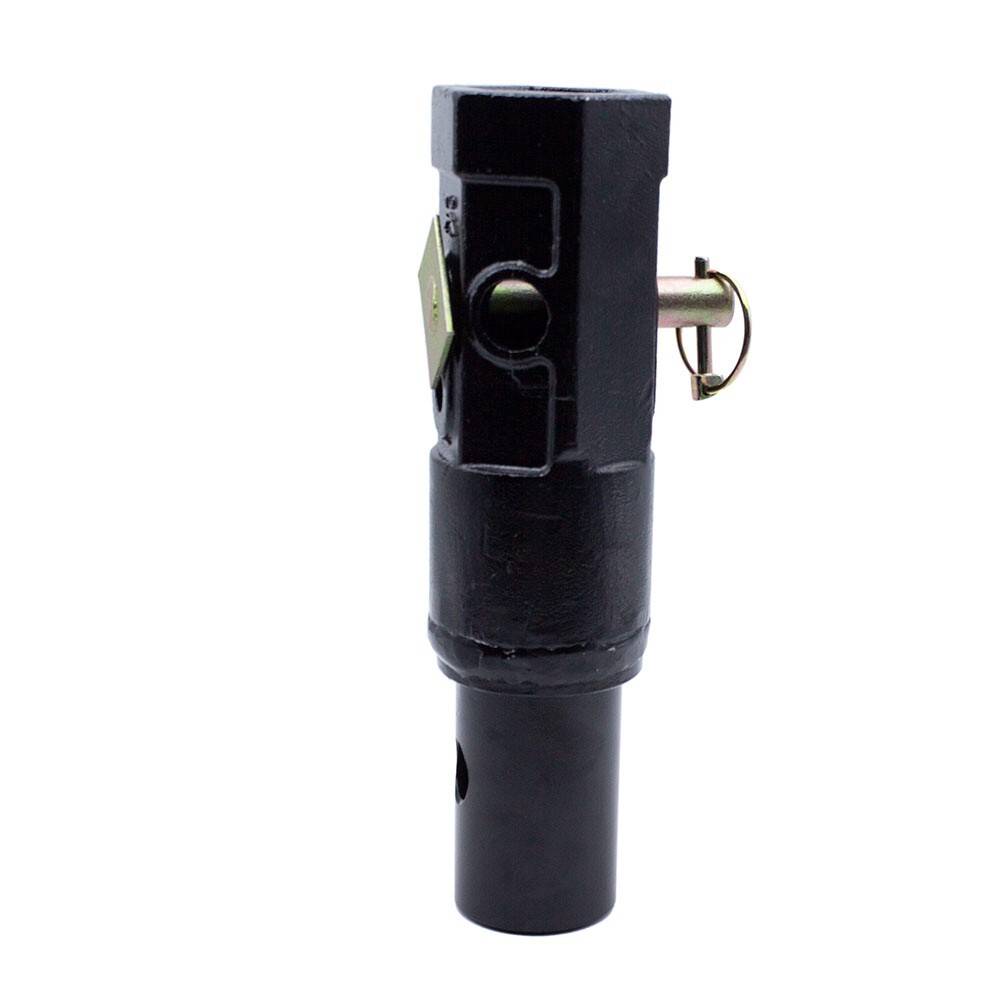 Heavy Duty Auger Bit Adapter Conversion 2 inch female Hex to 2-9/16" Male Round