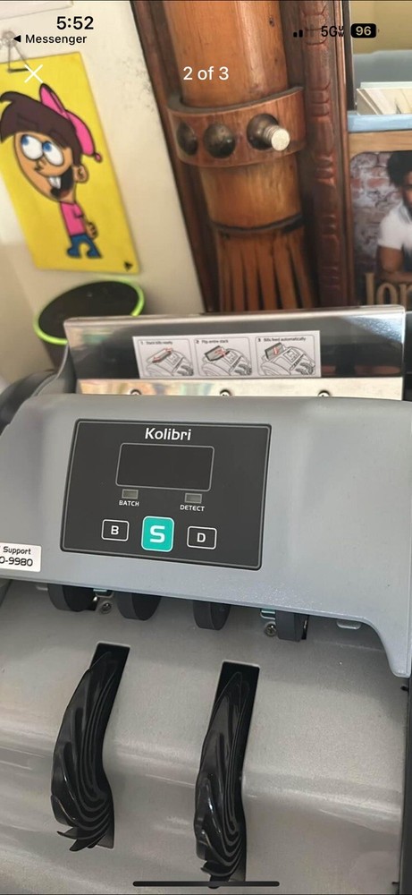 Kolibri Automatic Bill Counter with UV Detection