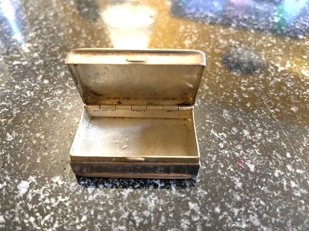 Cartier Sterling Silve Pillbox ✅