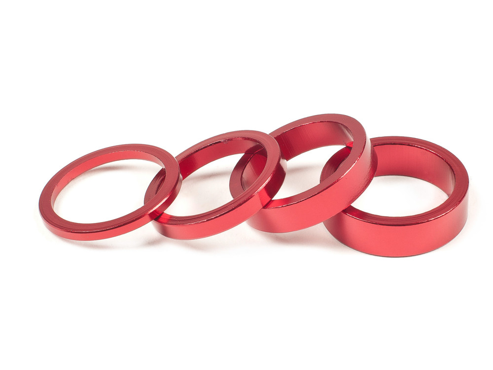 SALT Headset Spacer Set 1 1/8 Red