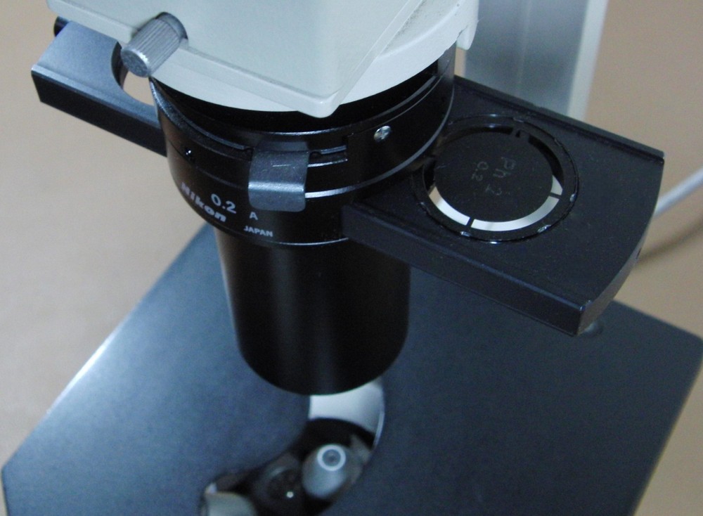 Nikon TMS Inverted Phase Contrast Microscope with (2) x Objectives