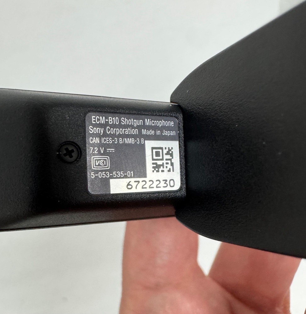 Sony ECM-B10 Digital Shotgun Microphone Multi Interface Shoe