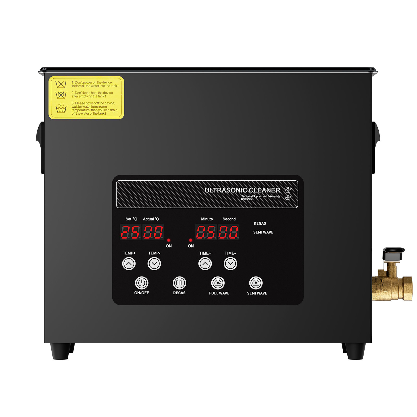 6L Ultrasonic Cleaner Cleaning Machine with Basket Heater and Timer 180W