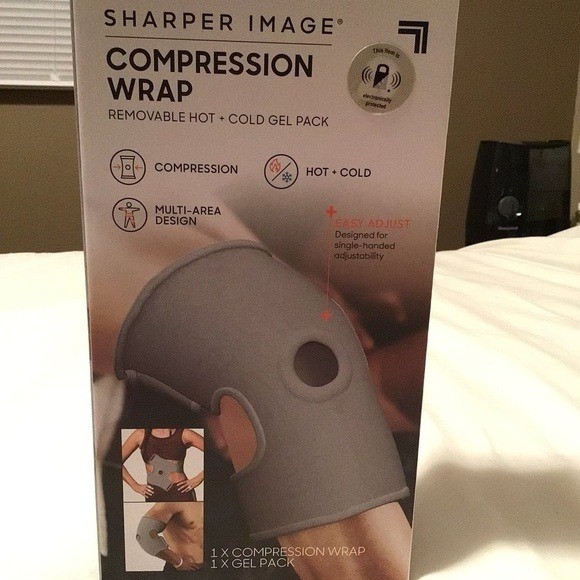 NIB Sharper Image hot/cold compression wrap
