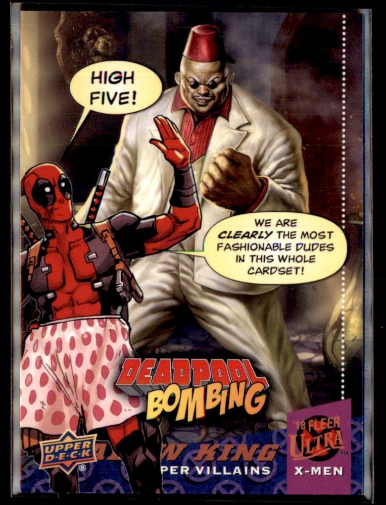 2018 Upper Deck Deadpool Bombing Complete Set 12 Marvel Cards DB1-DB12 Full Set