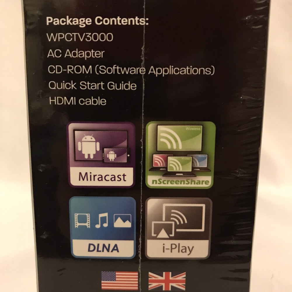 Diamond WPCTV3000 Stream2TV - Functions: Video Streaming, Video Decoding - USB