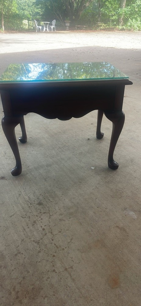 Mid Century Solid Cherry End Table