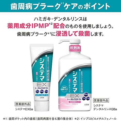LION Systema Toothbrush Super Compact 4 Row Regular Set 6 + ex Toothpaste F/S