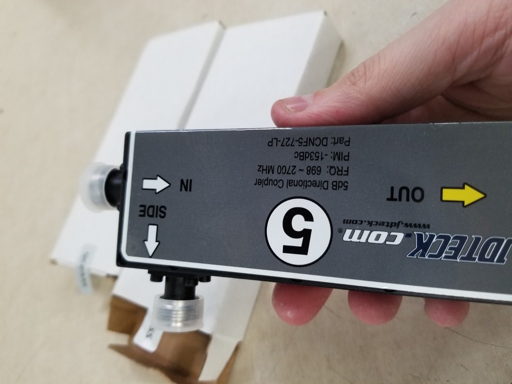 JDTECK DCNF-5dB-727-LP Directional Coupler 5 dB
