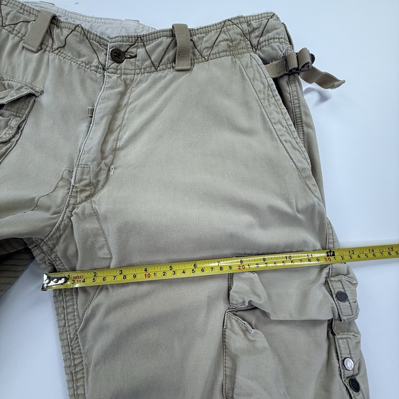Vintage Polo Ralph Lauren Paratrooper Military Utility Cargo Aviator Pants 36x30