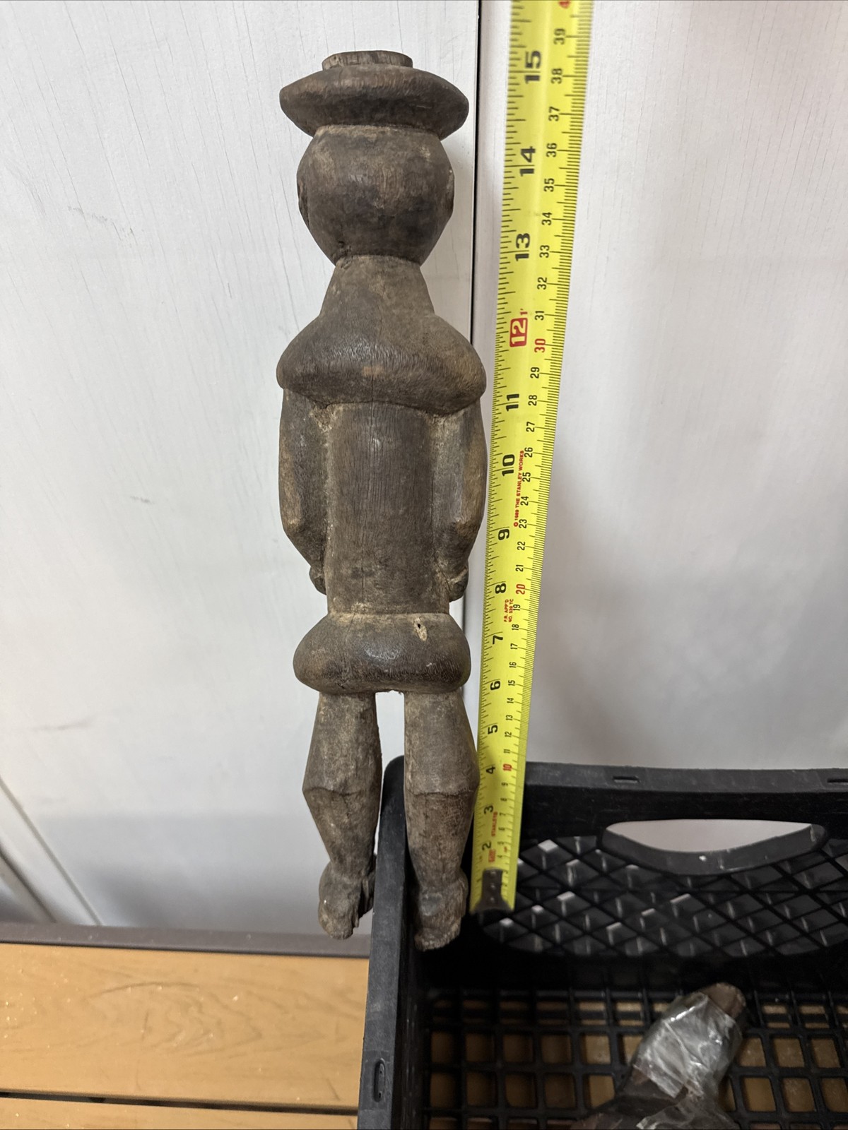 African Tribal Figure Authentic Congo 15” Tall