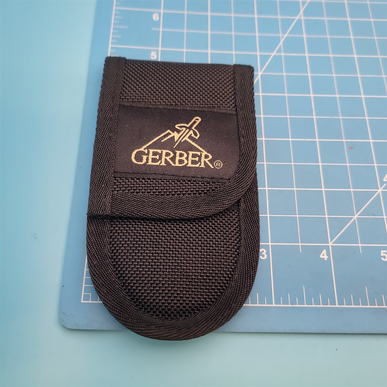 Gerber Multi-Tool Sheath Black Nylon Belt Pouch Case 5"x4" Multi Plier USA
