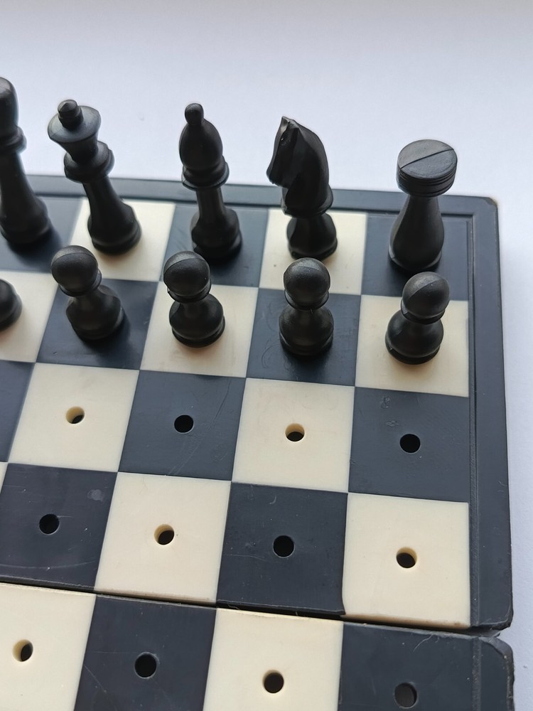 Vintage Chess Checkers Soviet Olympic 1980s