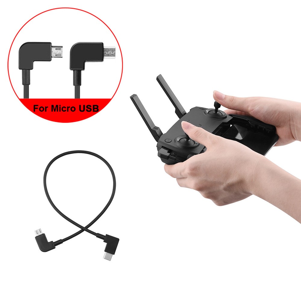 Micro USB Cable for DJI Phantom 3 4 Inspire 1 2 Drone Remote Controller Android