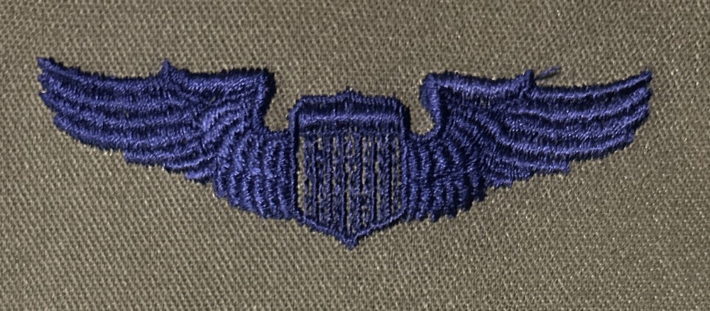 US Air Force Basic Pilot Badge BDU Sew-On OG-507 USAF