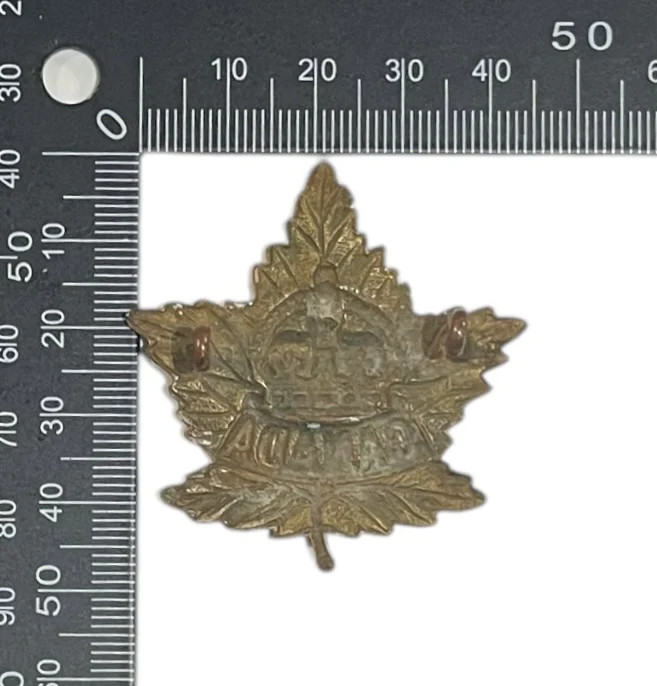 WW2 General Service Cap Badge