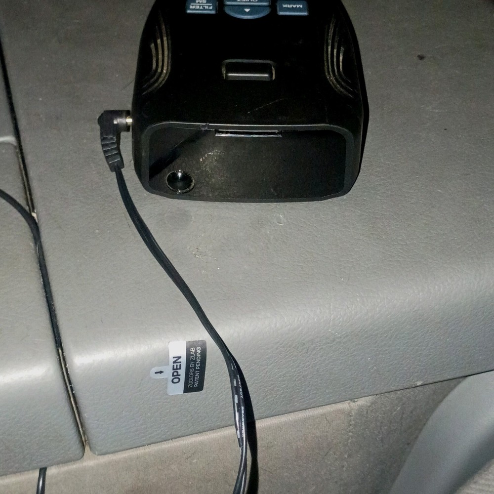 K40 R7 radar detector gps tested working