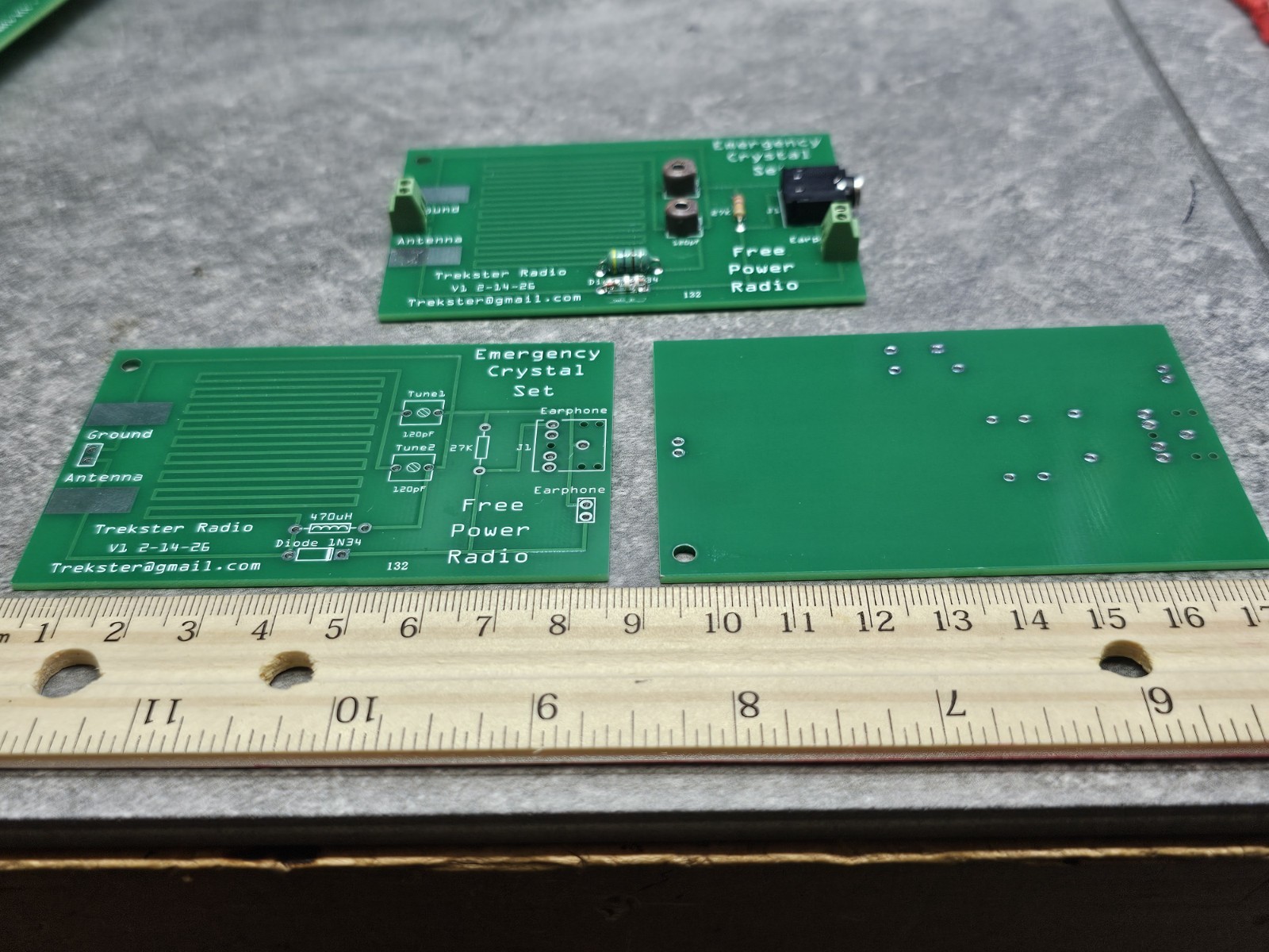 EMERGENCY CRYSTAL RADIO KIT - Build Your Own Crystal Radio !!!