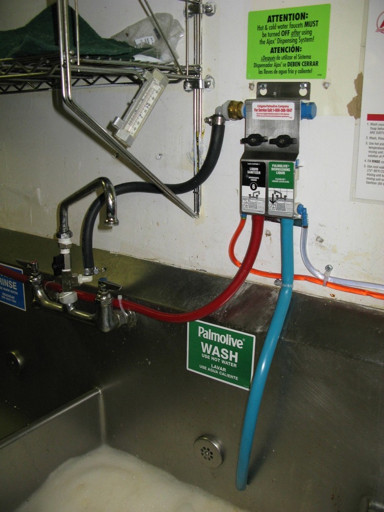 Dual Kitchen Sink Proportioner, 8088