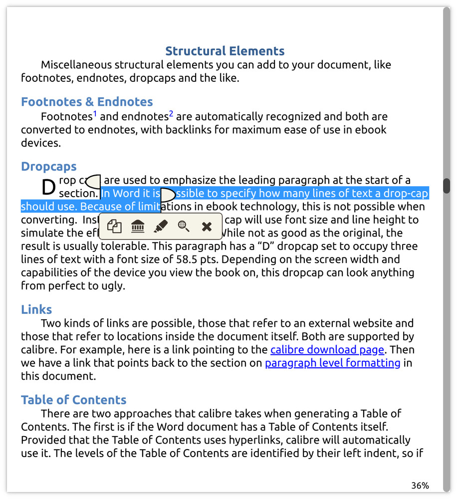 Calibre E-Book Manager & E-Reader Software for Windows & MacOS on USB or DVD