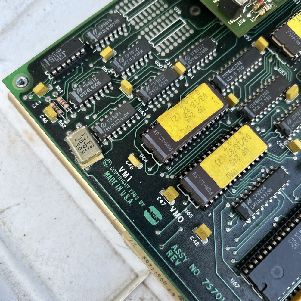 Slot Machine Vm1 Mpu CPU PCB Board If66-6