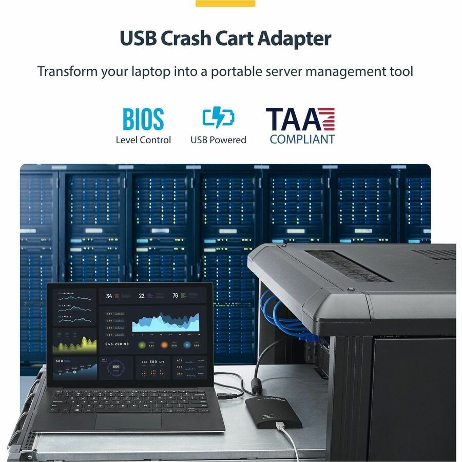 StarTech NOTECONS01 KVM Console to USB 2.0 Portable Adapter