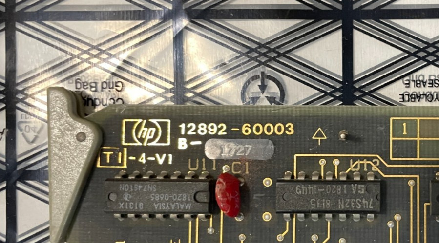HEWLETT PACKARD HP 1000 MX COMPUTER MEMORY PROTECT 12892-60003