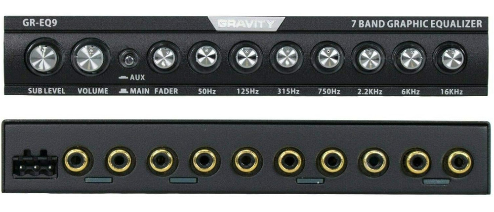 Gravity 7 Band Graphic Equalizer GR-EQ9