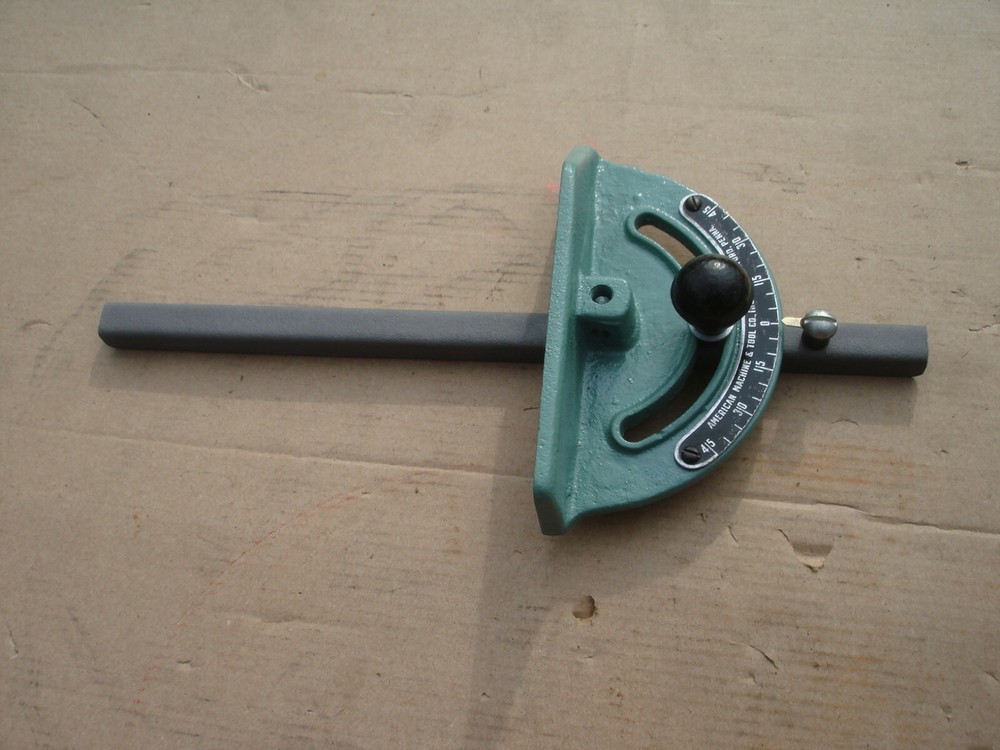 Vintage American Machine & Tool Tabletop Table Saw Miter