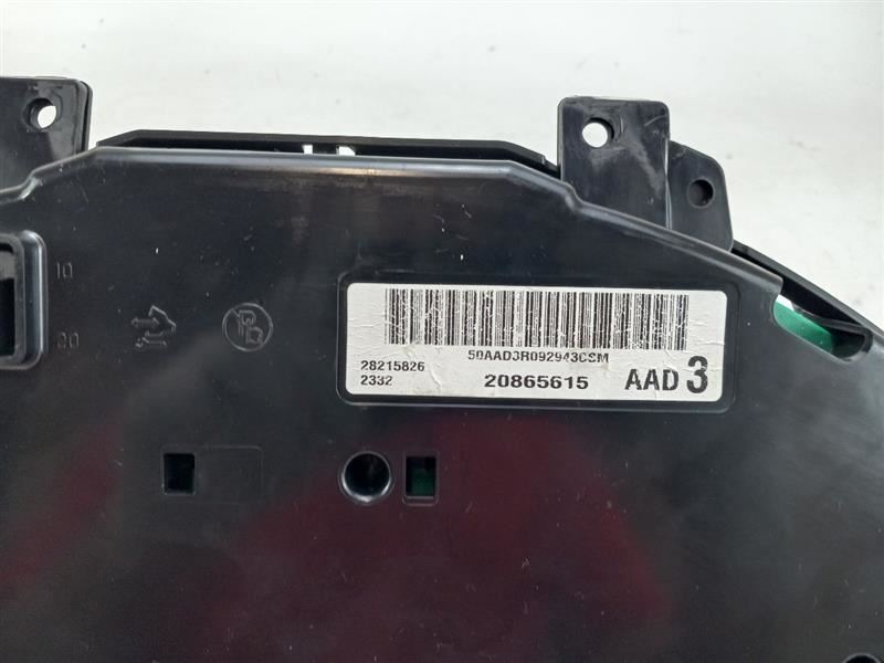 SPEEDOMETER MPH fits CHEVROLET TRAVERSE 2010
