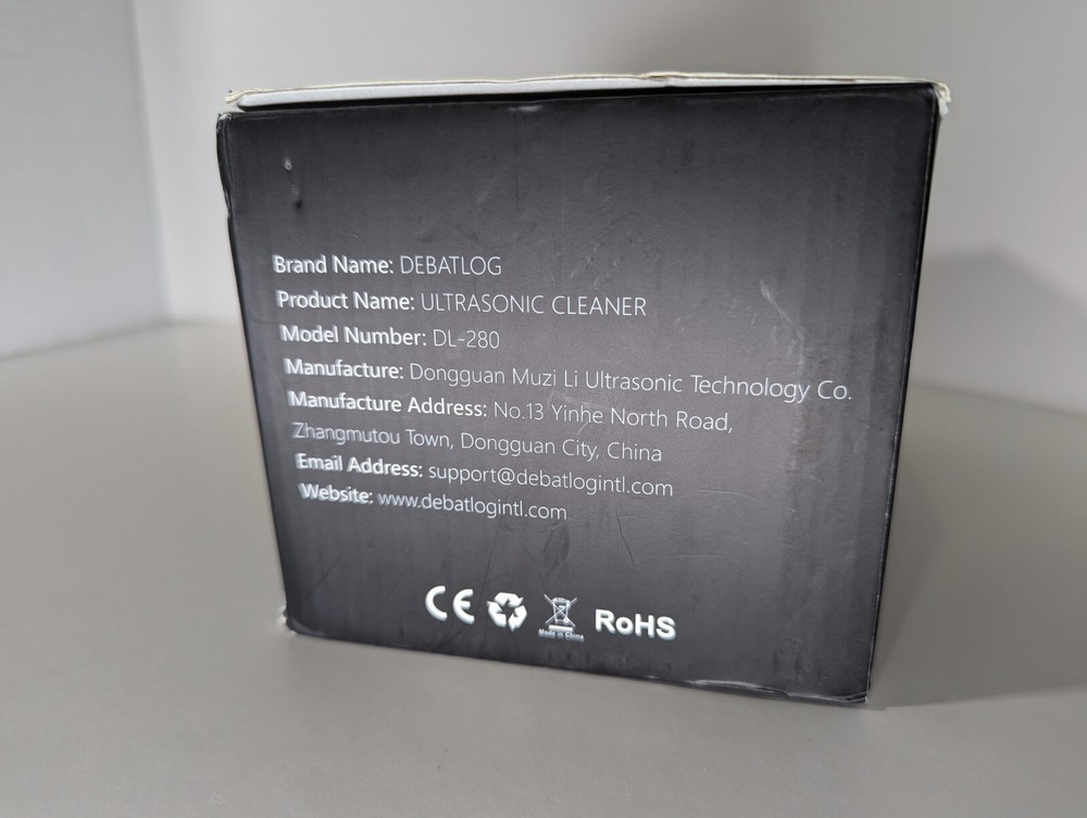 DEBATLOG High Power Ultrasonic Cleaner