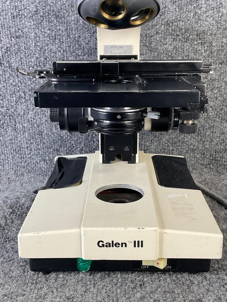 Cambridge Instruments Galen III Professional Compound Microscope -Tested/Working