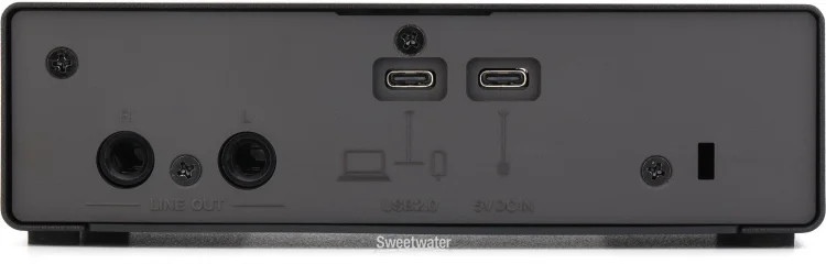 Yamaha UR22-MK3 USB-C Audio Interface with Software Suite - Black