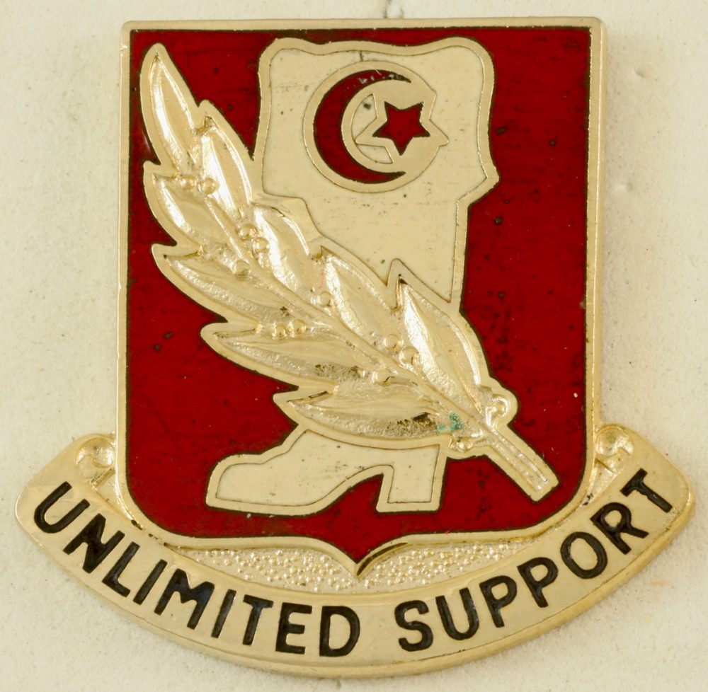 105th Support Battalion Crest DI/DUI CB G23 HM