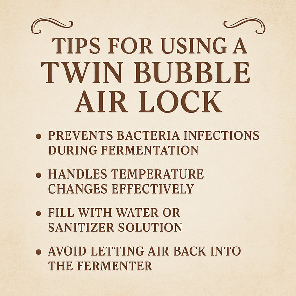 LD Carlson Twin Bubble Airlock