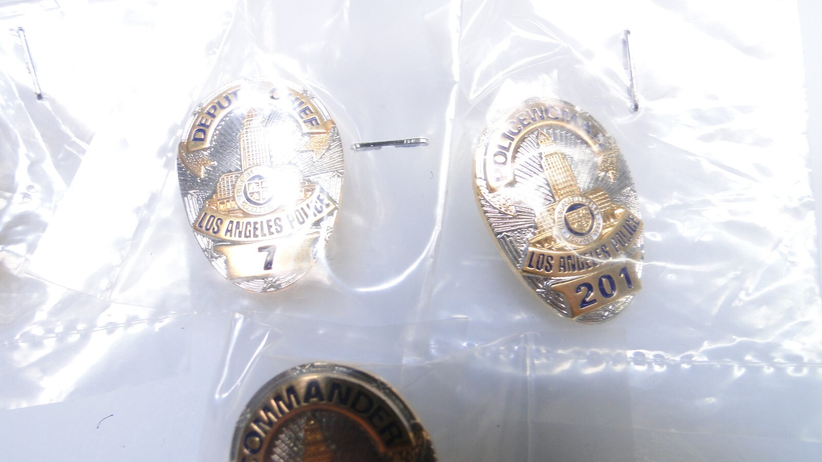 17 California Police Lapel Pins Los Angeles Huntington Orange