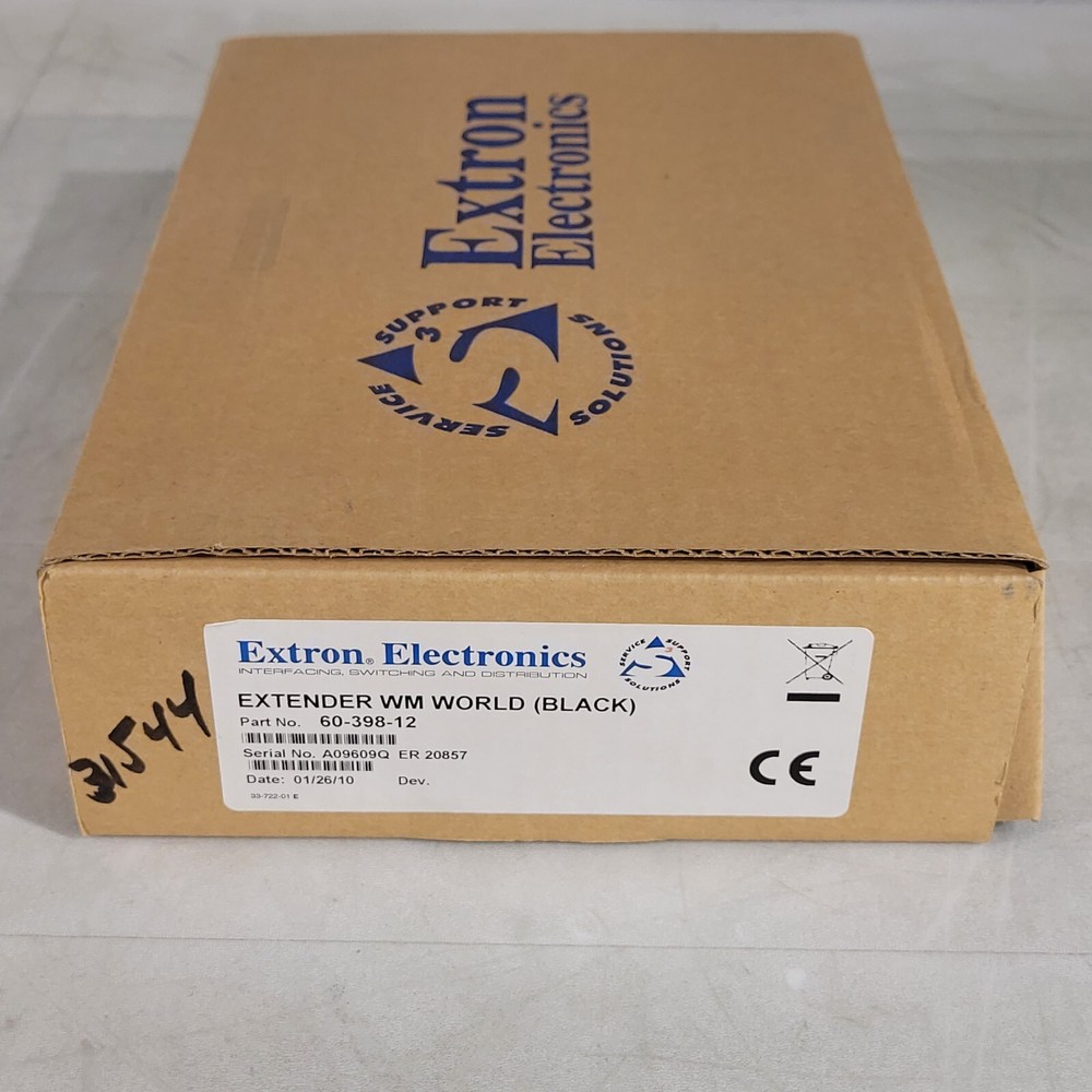 Extron 60-398-12 Electronics Extender WM World Communication Extender Black