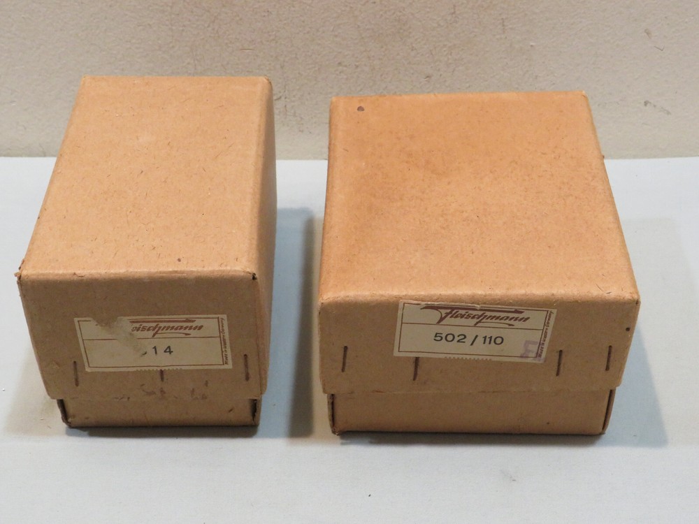 Vintage Fleischmann HO Scale 502/110 Transformer & 514 Cab Control Unit Untested