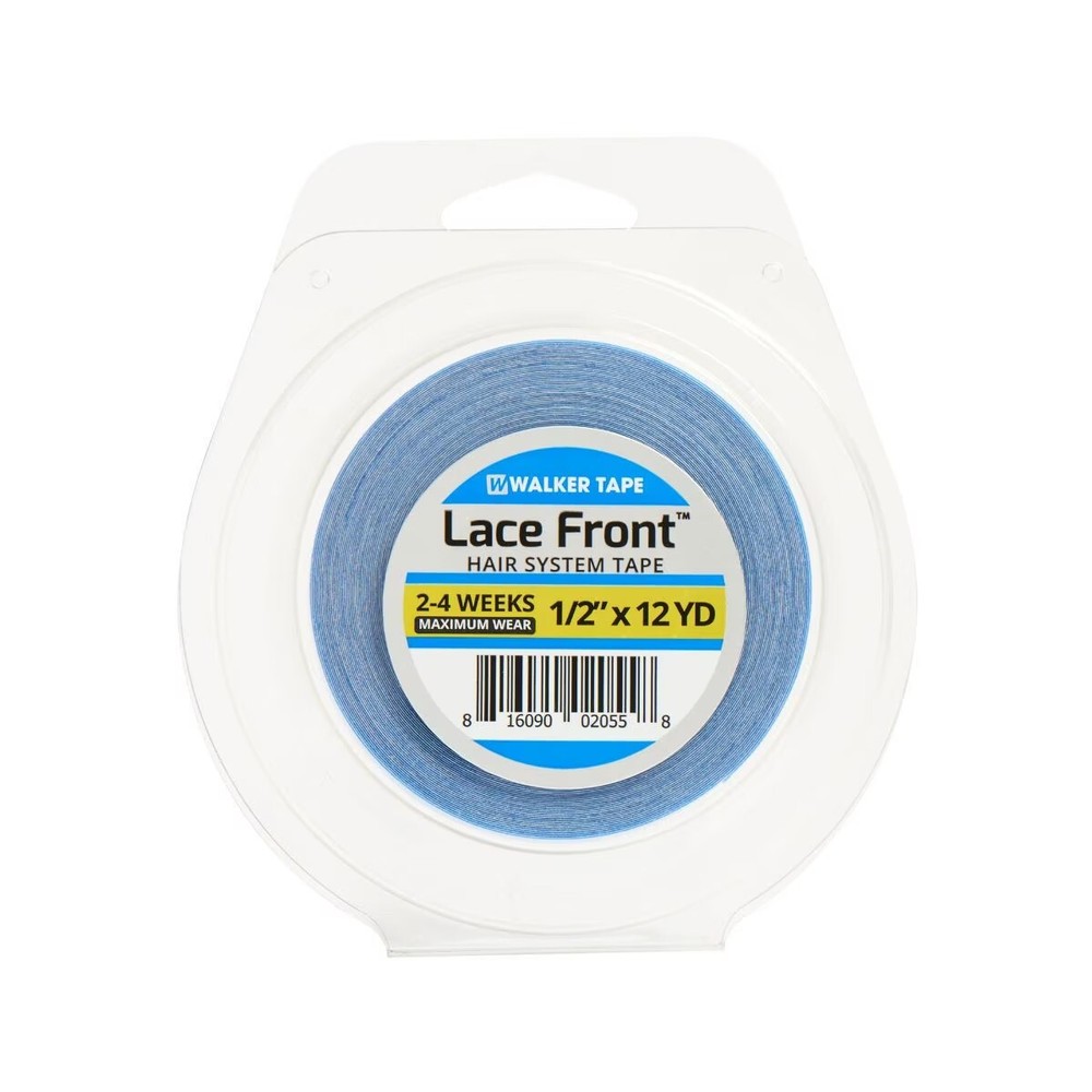 Walker Lace Front Support Tape (Blue Liner), Double Side Roll Tape