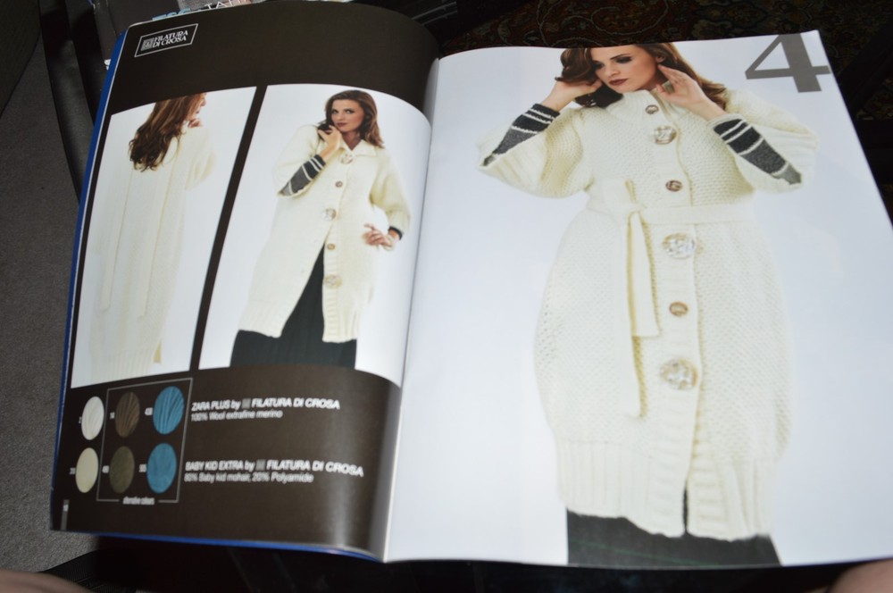 Filatura di Crosa Knitting Pattern Book Fall Winter 2009 #7