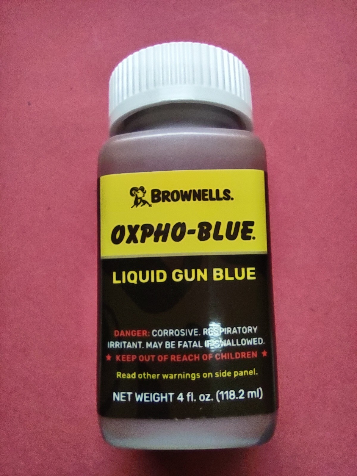 Oxpho Blue Professional Grade Cold Gun Blue LIQUID It Works Great! Best Price!