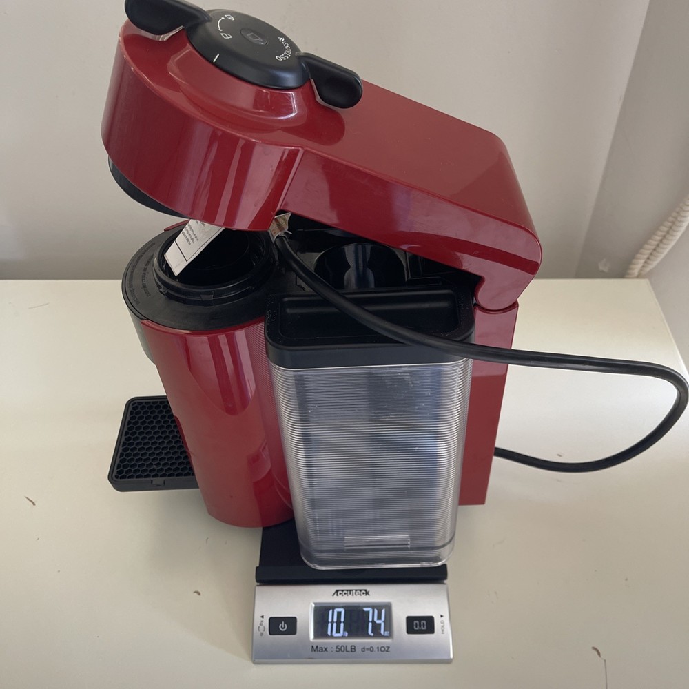 Nespresso VertuoLine Espresso Machine Type GCC1 - Red