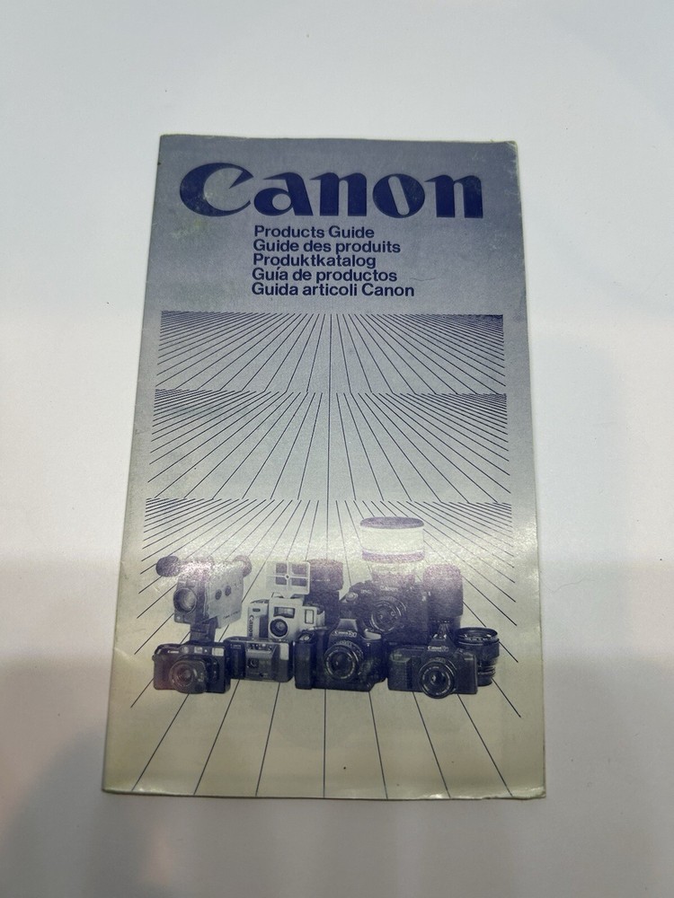 Canon Products Guide 1983
