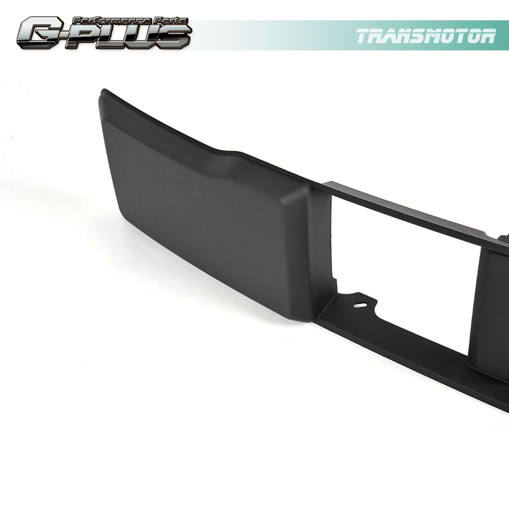 Fit For 15-17 Ford F150 Front Bumper Cover Lower Grille Trim Panel Black Plastic